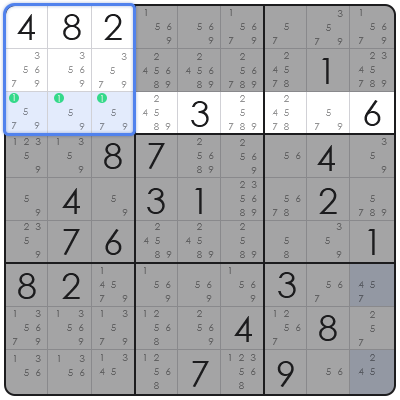 sudoku naked triple